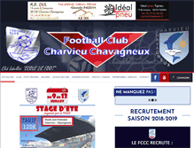 Tablet Screenshot of fccc-football-club-charvieu-chavagneux.fr